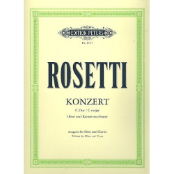 Konzert C-Dur für Oboe und - Francesco Antonio Rosetti (Rößler)