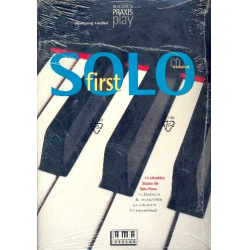 First Solo (+CD) : für Klavier - Wolfgang Fiedler