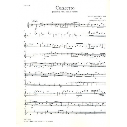 Concerto d-Moll : für - Carl Philipp Emanuel Bach