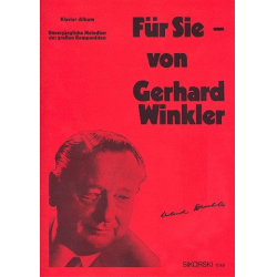 Für Sie von Gerhard Winkler : - Gerhard Winkler