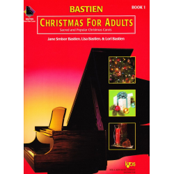 Bastien Christmas For Adults, Book 1 (Book Only) -Jane Smisor Bastien
