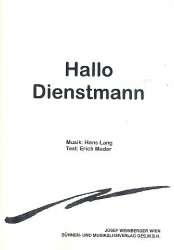 Hallo Dienstmann : für Gesang und Klavier - Hans Lang
