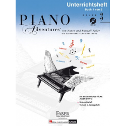 Piano Adventures Stufe 3 - Unterrichtsheft Band 1 (+CD) : - Nancy Faber