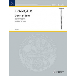 2 Pieces : für Fagott -Jean Francaix