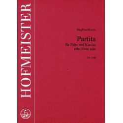 Partita op.27,1 : für Flöte und - Siegfried Borris