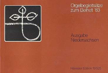Orgelbegleitsätze Beiheft  '83 : - Carl Friedrich Abel