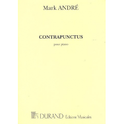 Contrapunctus : pour piano - Mark Andre