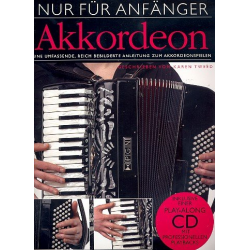 Nur für Anfänger (+CD) : für Akkordeon -Karen Tweed