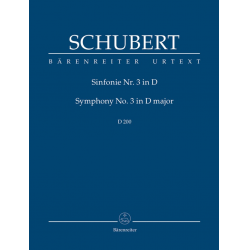 Sinfonie D-Dur Nr.3 D200 : - Franz Schubert