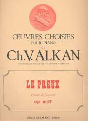 Le preux op.17 : pour piano - Charles Henri Valentin Alkan