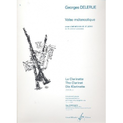 Valse mélancolique : pour clarinette - Georges Delerue