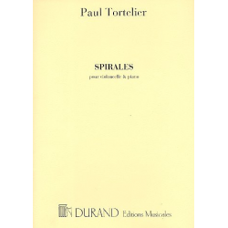 Spirales : pour violoncelle et piano - Paul Tortelier