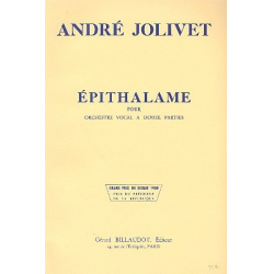 Épithalame : pour choeur - André Jolivet