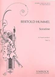 Sonatine op.1a : für Trompete - Bertold Hummel