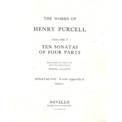10 Sonatas of 4 Parts (nos.8-10) : - Henry Purcell