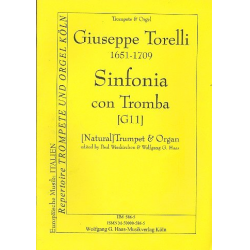 Sinfonia con Tromba : for trumpet - Giuseppe Torelli