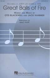 Great Balls of Fire : for mixed chorus - Otis Blackwell