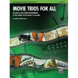 Movie Trios For All Alt Sax -Diverse / Arr.Michael Story