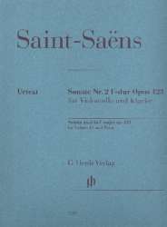Sonate F-Dur Nr.2 op.123 : - Camille Saint-Saens