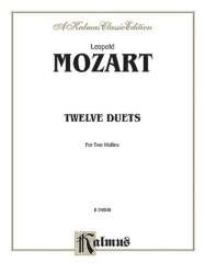 Mozart L 12 Duets/Vln -Leopold Mozart