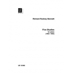 5 Studies : for piano - Richard Rodney Bennett