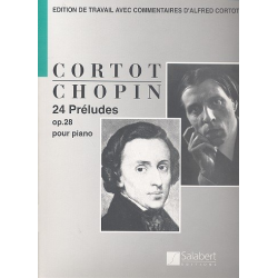 24 Préludes op.28 : pour piano - Frédéric Chopin
