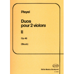 Duos op.48 vol.2 : - Ignaz Joseph Pleyel
