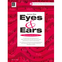 Eyes and ears vol. 4 : for saxophone - James Rae