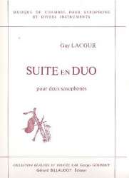 Suite en duo : pour 52 saxophones - Guy Lacour