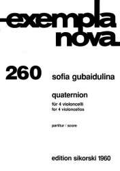 Quaternion : für 4 Violoncelli - Sofia Gubaidulina