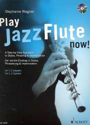 Play Jazz Flute - now! (+CD) -Stephanie Wagner