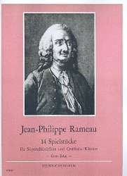 14 Spielstücke : für Blockflöte - Jean-Philippe Rameau