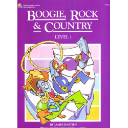 Boogie, Rock and Country - Stufe 1 / Level 1 -Jane and James Bastien