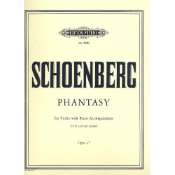 Fantasie op.47 : für Violine - Arnold Schönberg