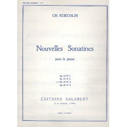 Nouvelle Sonatine op.87 no.3 : - Charles Louis Eugene Koechlin