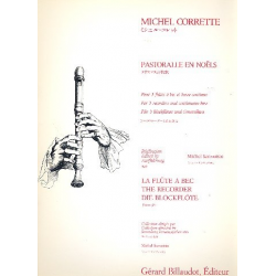 Pastorelle en noels : pour 3 flutes à bec - Michel Corrette
