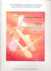 24 duos op.186 vol.1 (nos.1-12) : - Charles Louis Eugene Koechlin