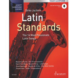 Latin Standards für Tenorsaxophon (+Online Audio) -Diverse / Arr.Dirko Juchem