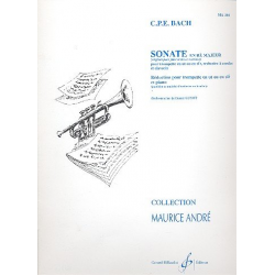 Sonate en ré majeur pour trompette, - Carl Philipp Emanuel Bach