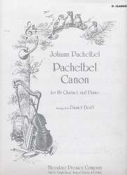 Canon : for clarinet in b flat - Johann Pachelbel