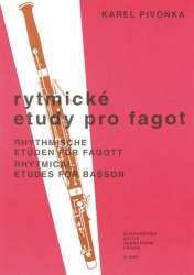Rhythmische Etüden für Fagott - Karel Pivonka