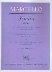 Sonate G-Dur : für Altblockflöte - Benedetto Marcello