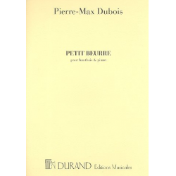 Petit beurre : pour hautbois et piano - Pierre Max Dubois