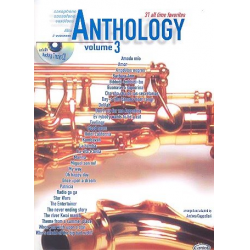 Anthology vol.3 (+CD) for alto saxophone - Diverse / Arr. Andrea Cappellari
