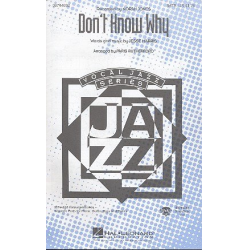 Don't know why  : for mixed chorus (SATB) - Jesse Harris