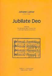 Jubilate Deo : für Frauenchor und Orgel - Johann Lütter