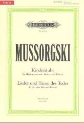 Kinderstube  und  Lieder und - Modest Petrovich Mussorgsky