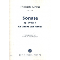 Sonate op.79,1 : für Violine und Klavier - Friedrich Daniel Rudolph Kuhlau