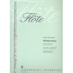 Winterreise für Flöte und Klavier -Franz Schubert / Arr.Elisabeth Weinzierl & Edmund Wächter