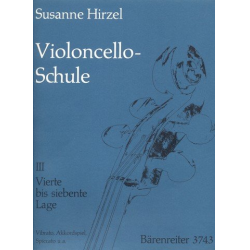 Violoncello-Schule Band 3 : - Susanne Hirzel